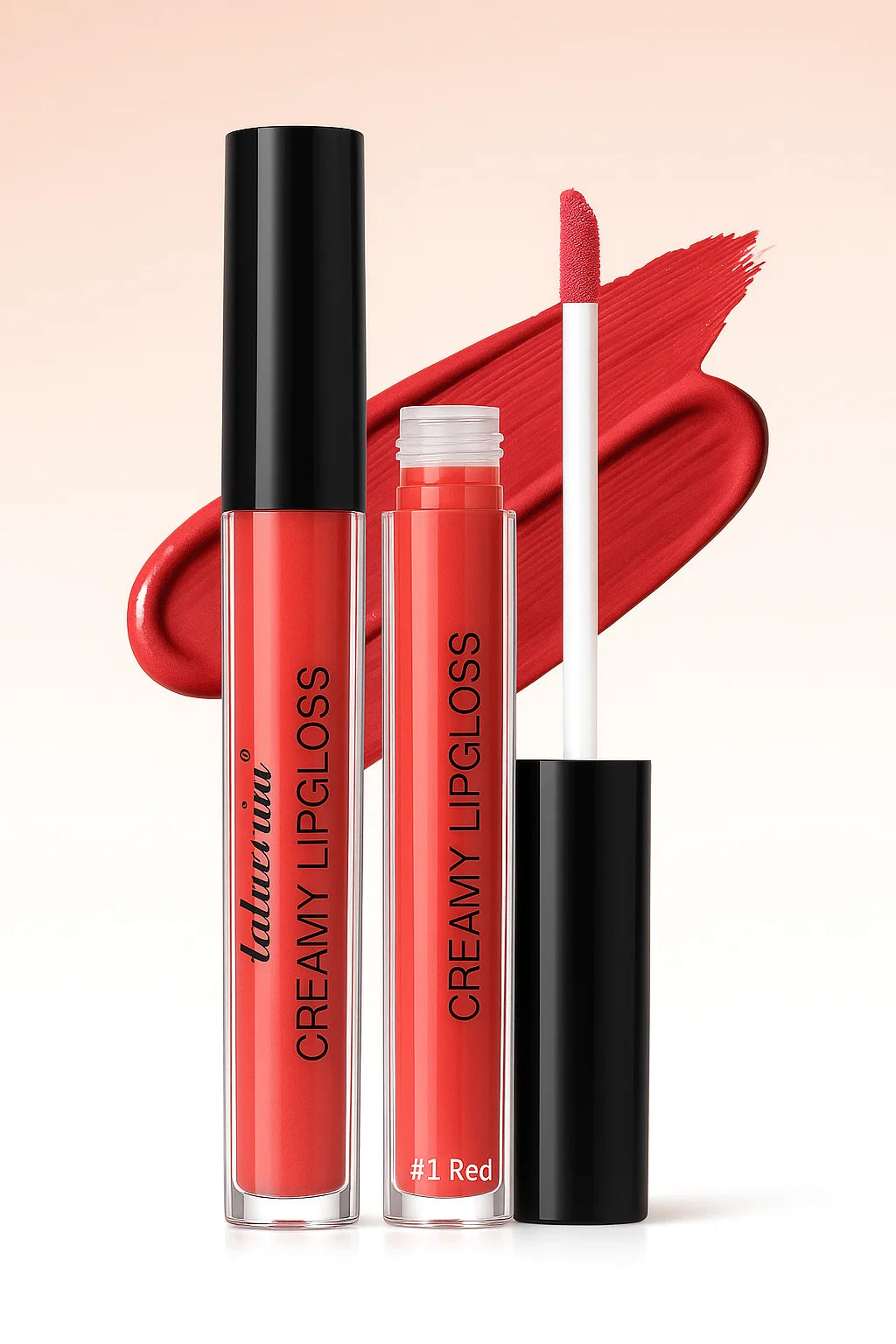 ColorStay™ CreamGloss – Vattenfast läppglans med intensiv färg (01 Röd)